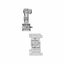 Eco-Friendly Recycled Plastic And Sand Bricks - Standard Mechanical Component_90_0_degree_snapshot