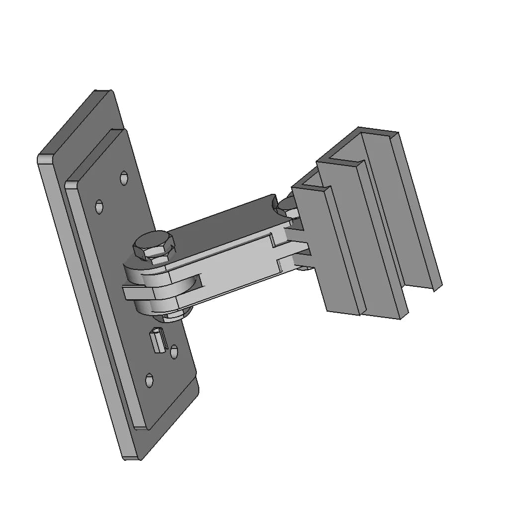 Lamp Bracket | 3D Engineering Design File_60_30_degree_snapshot