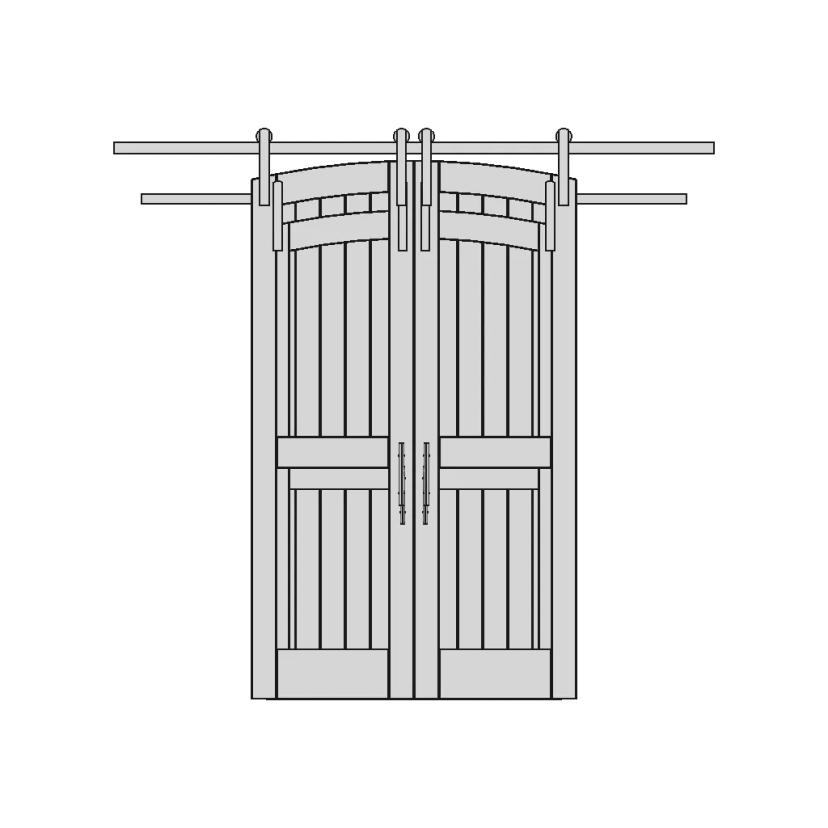 48" Double Barn Door | 3D Engineering Design File