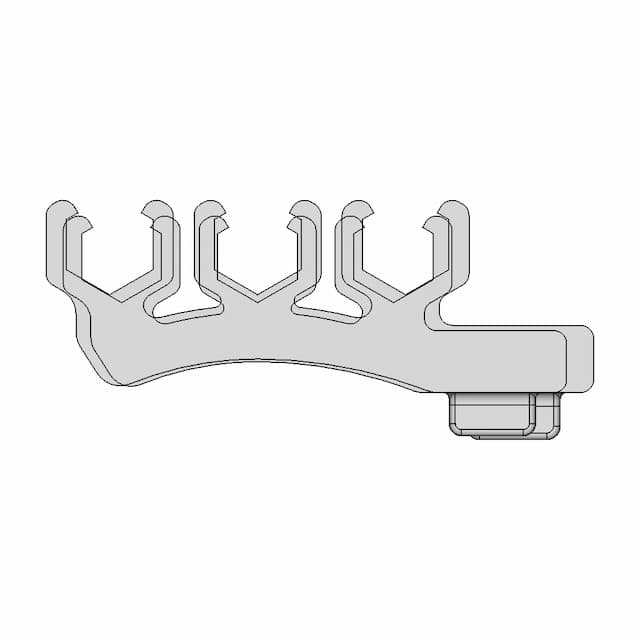 Bit Holder For Milwaukee M12 Fuel Hex Impact Driver - Downloadable CAD Representation