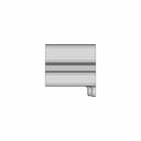 Bit Holder For Milwaukee M12 Fuel Hex Impact Driver - Downloadable CAD Representation_0_90_degree_snapshot