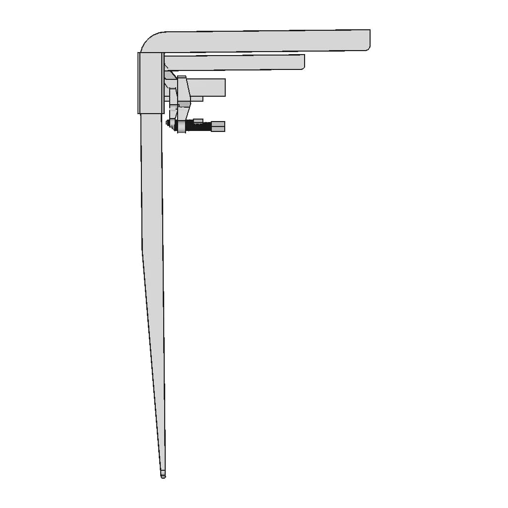 Fork Clamp | 3D Engineering Design File_0_270_degree_snapshot