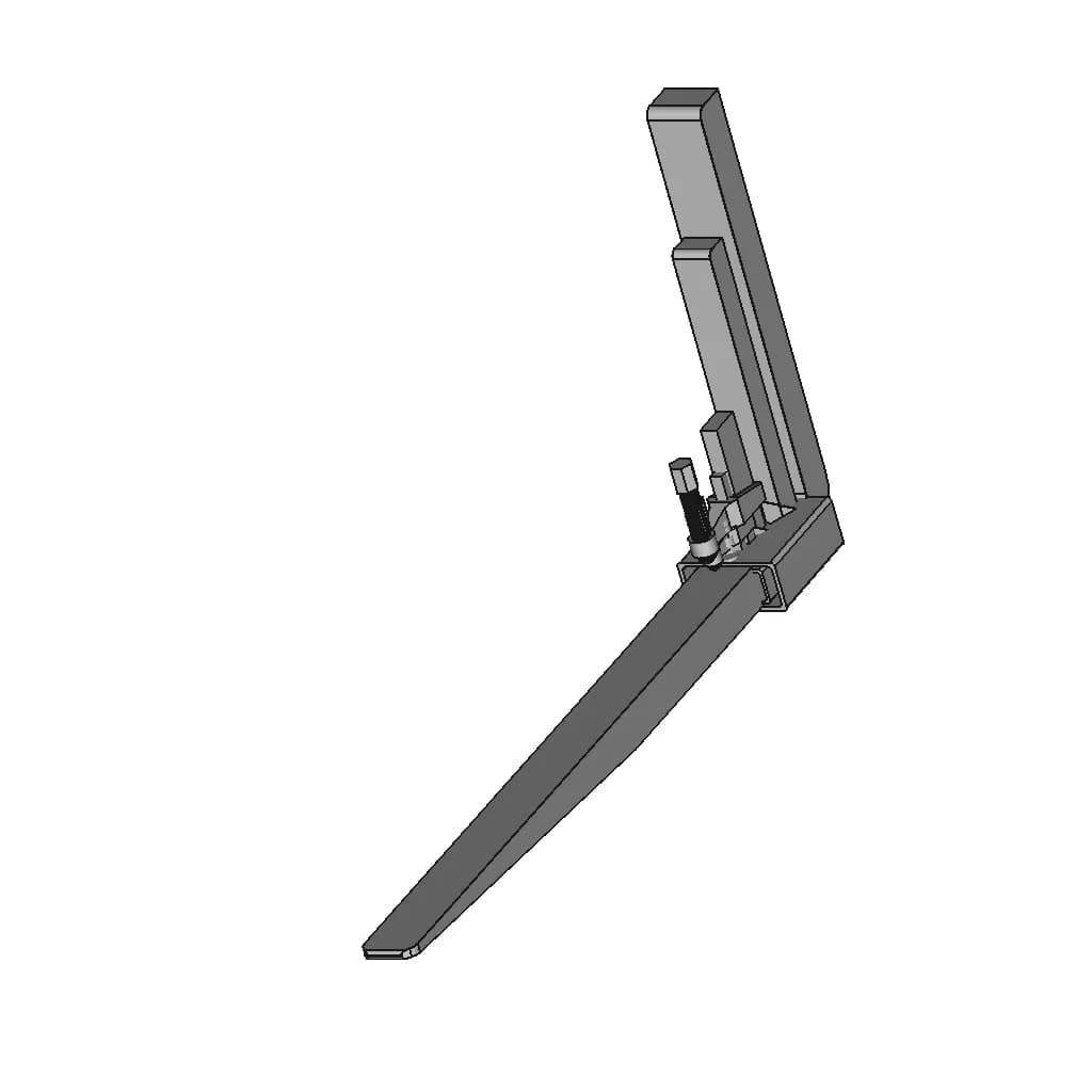 Fork Clamp | 3D Engineering Design File_60_30_degree_snapshot