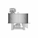 Stainless Steel Sand Core Mixer Tank - Downloadable CAD Representation_0_270_degree_snapshot