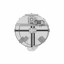 Stainless Steel Sand Core Mixer Tank - Downloadable CAD Representation_270_0_degree_snapshot