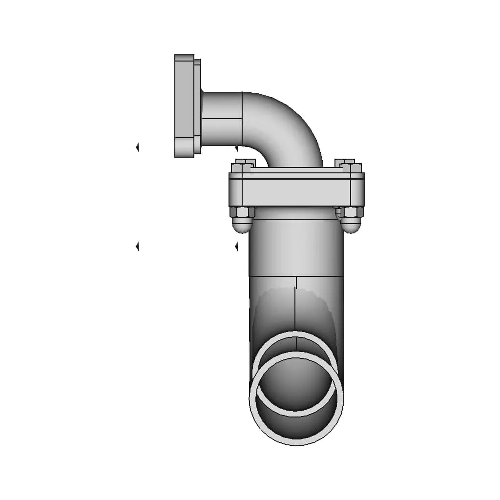 Pipe - Fluid Simulation - Standard Mechanical Component_0_270_degree_snapshot