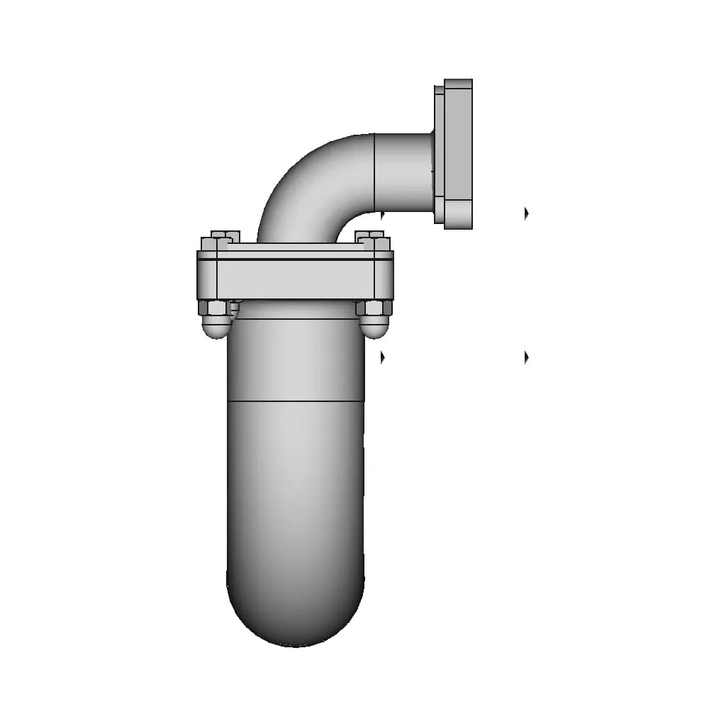 Pipe - Fluid Simulation - Standard Mechanical Component_0_90_degree_snapshot