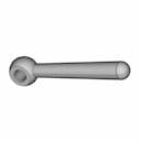 Din 99 - Tension Lever - Forms K, L, M, N - Complete - Downloadable CAD Representation_60_30_degree_snapshot