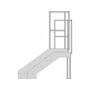 Staircase With Platform - Standard Mechanical Component_0_270_degree_snapshot