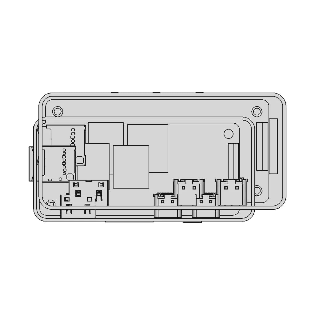 Orange Pi Zero2W Case - Standard Mechanical Component_90_0_degree_snapshot