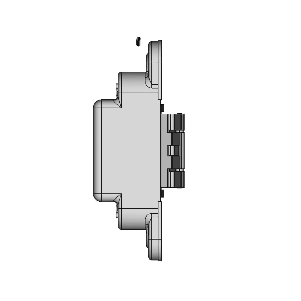 K2760 Door Hinge | High-Quality CAD Model_0_0_degree_snapshot