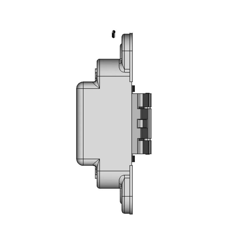 K2760 Door Hinge | High-Quality CAD Model
