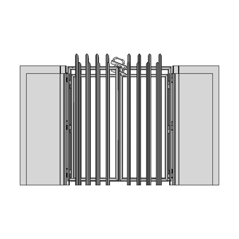 Balcony Door - Downloadable CAD Representation