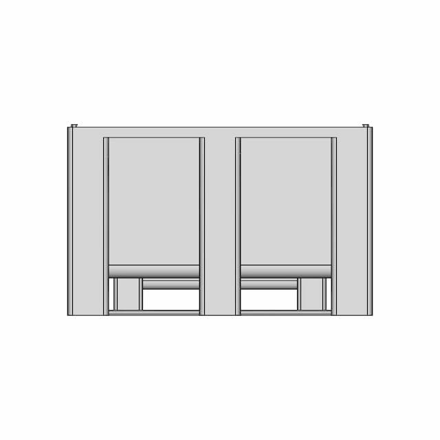 Plastic Pallet Box 1200X1000 - Standard Mechanical Component