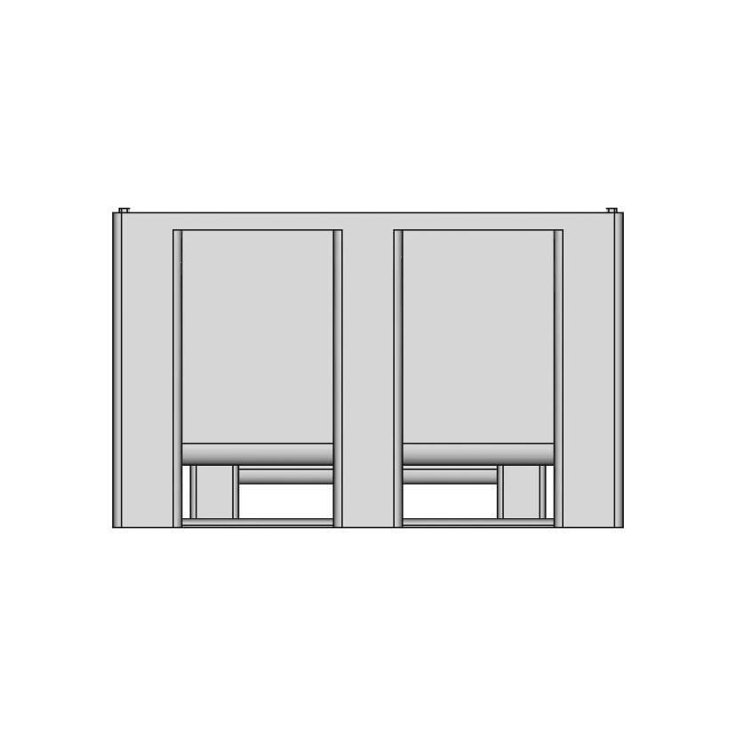 Plastic Pallet Box 1200X1000 - Standard Mechanical Component