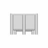Plastic Pallet Box 1200X1000 - Standard Mechanical Component_0_90_degree_snapshot