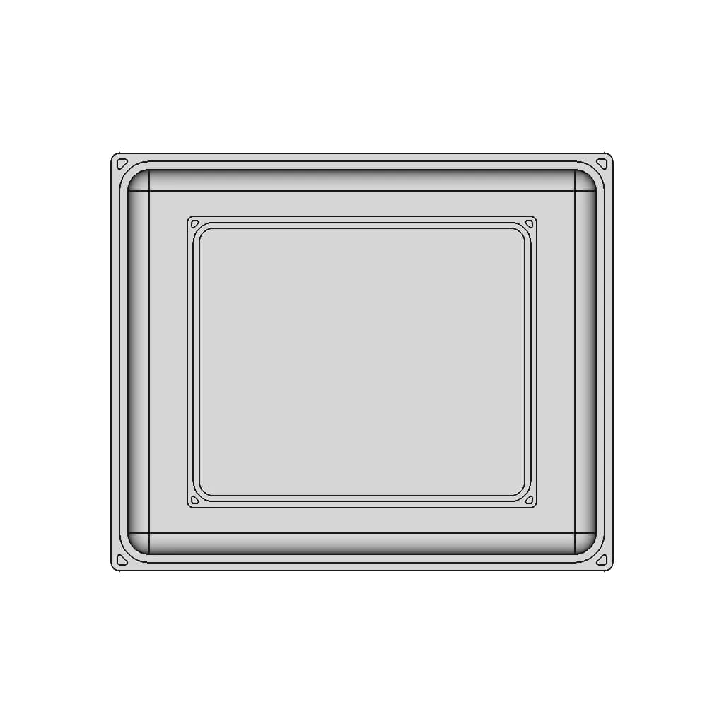 Plastic Pallet Box 1200X1000 - Standard Mechanical Component_270_0_degree_snapshot