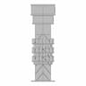 Hexagonal Freestanding Display Tower Unit - Standard Mechanical Component_0_270_degree_snapshot