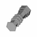 Hexagonal Freestanding Display Tower Unit - Standard Mechanical Component_60_30_degree_snapshot
