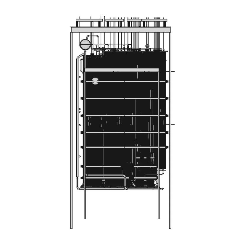 Top Support Boiler System | High-Quality CAD Model