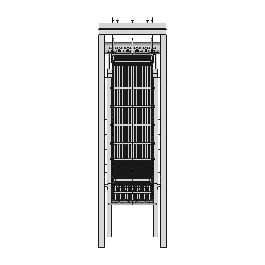 Top Support Boiler System | High-Quality CAD Model_0_90_degree_snapshot