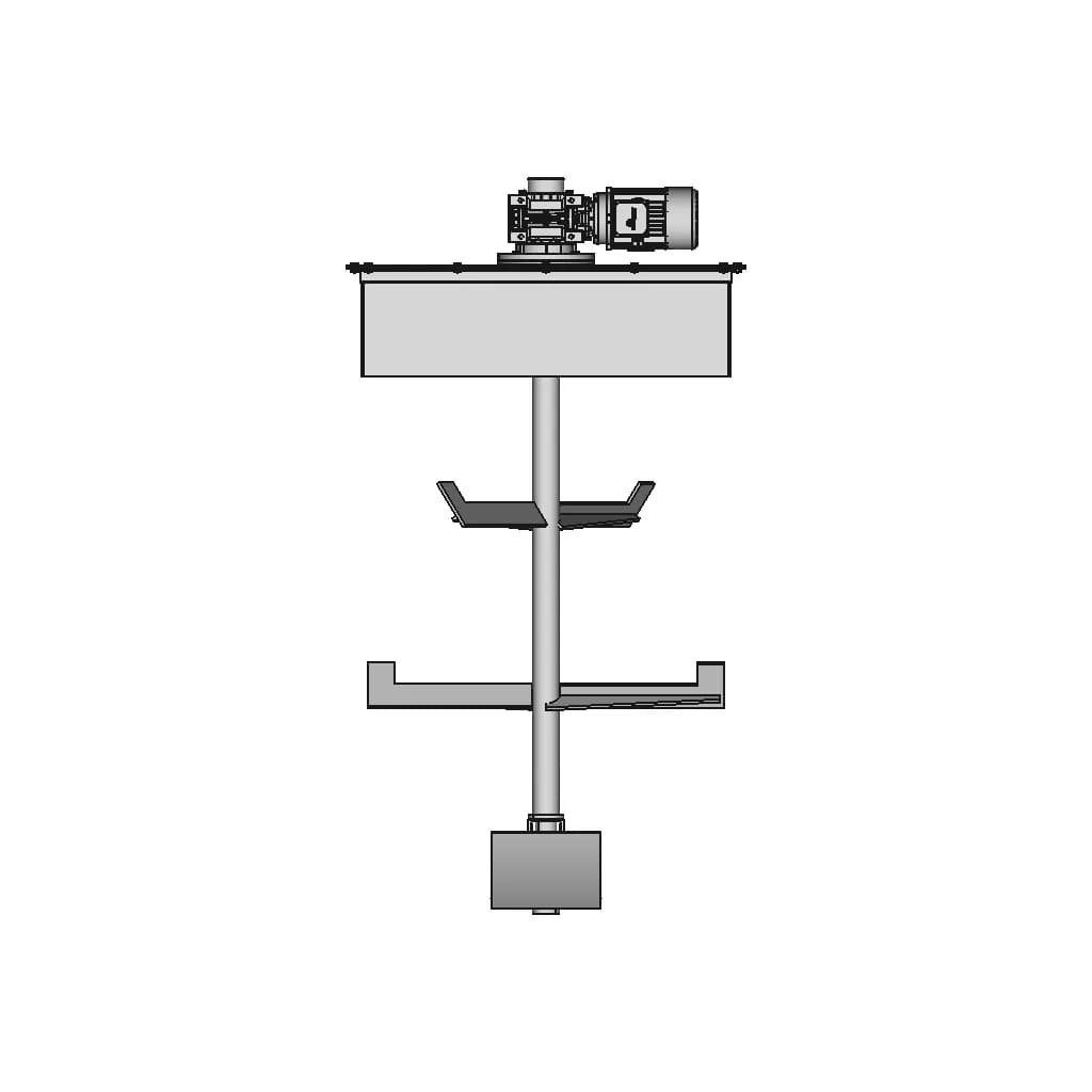 Paddle Mixer | 3D Engineering Design File_0_0_degree_snapshot