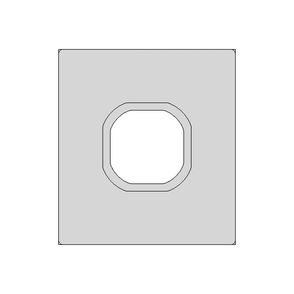 Mounting Block For Vinyl Siding | 3D Engineering Design File_0_0_degree_snapshot