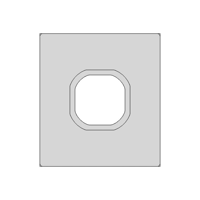 Mounting Block For Vinyl Siding | 3D Engineering Design File