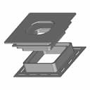Mounting Block For Vinyl Siding | 3D Engineering Design File_60_30_degree_snapshot