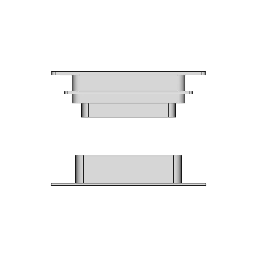 Mounting Block For Vinyl Siding | 3D Engineering Design File_90_0_degree_snapshot