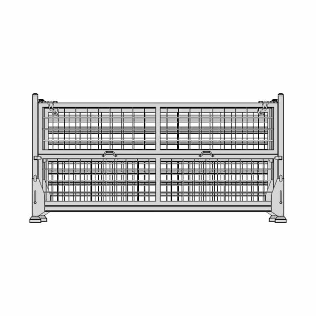 Collapsible Cage Pallet - Downloadable CAD Representation