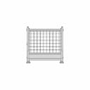 Collapsible Cage Pallet - Downloadable CAD Representation_0_90_degree_snapshot