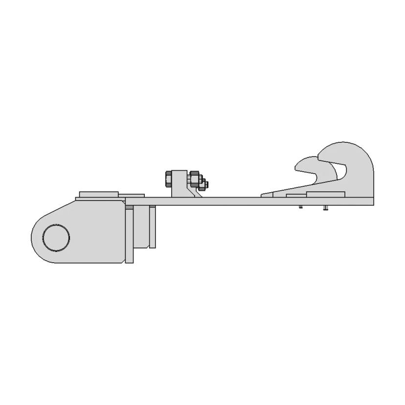 Ntp-10 Coupler. Ntp-10 Vastalevy. - Standard Mechanical Component