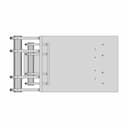 Ntp-10 Coupler. Ntp-10 Vastalevy. - Standard Mechanical Component_90_0_degree_snapshot