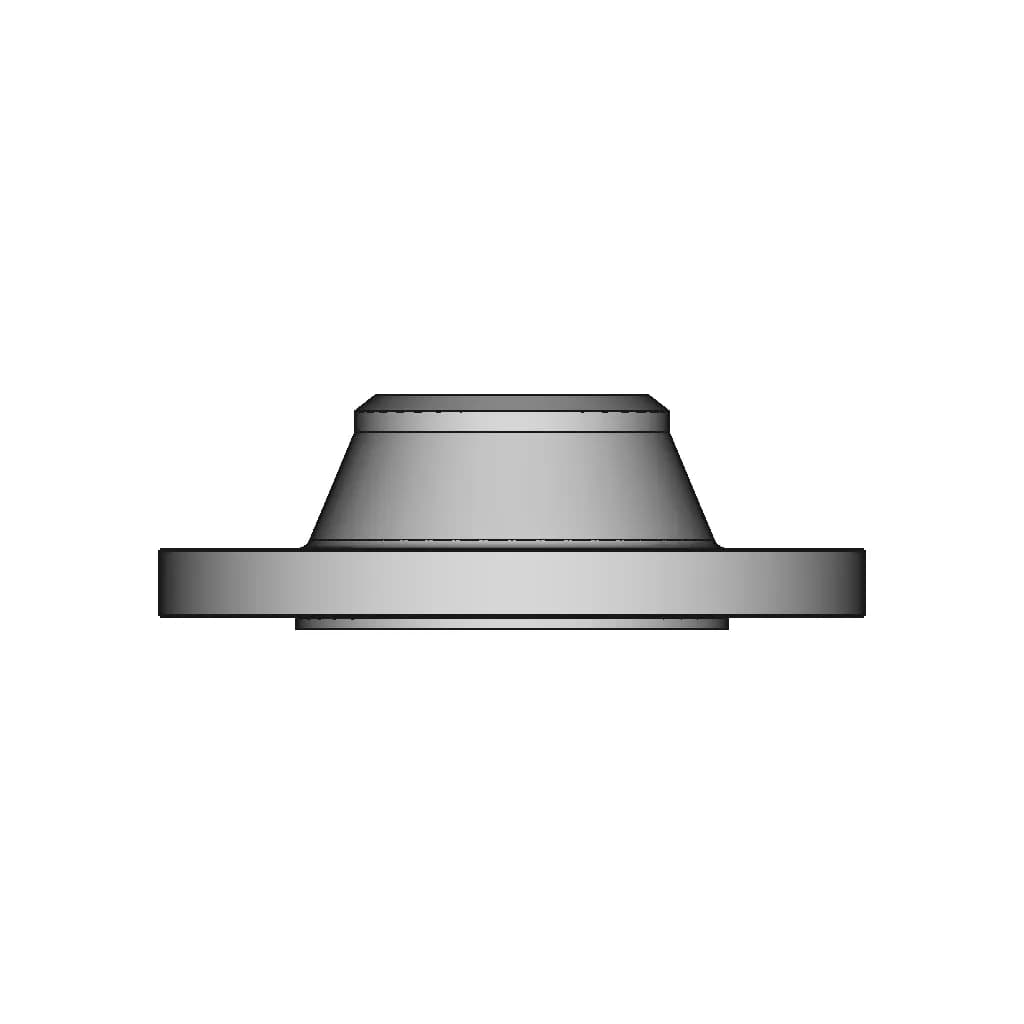 Welding Pipe Flange - Downloadable CAD Representation_0_90_degree_snapshot