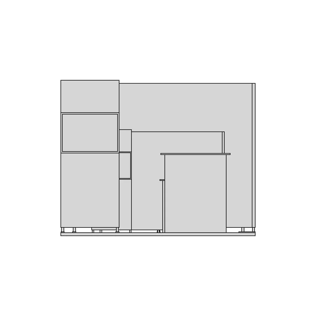 Basic Square Modular Exhibition Stand With Front Arch | 3D Engineering Design File_0_0_degree_snapshot