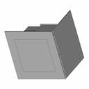 Basic Square Modular Exhibition Stand With Front Arch | 3D Engineering Design File_60_30_degree_snapshot