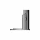 Half Moon Geometric Minimalist Abstract Podium | 3D Engineering Design File_0_90_degree_snapshot