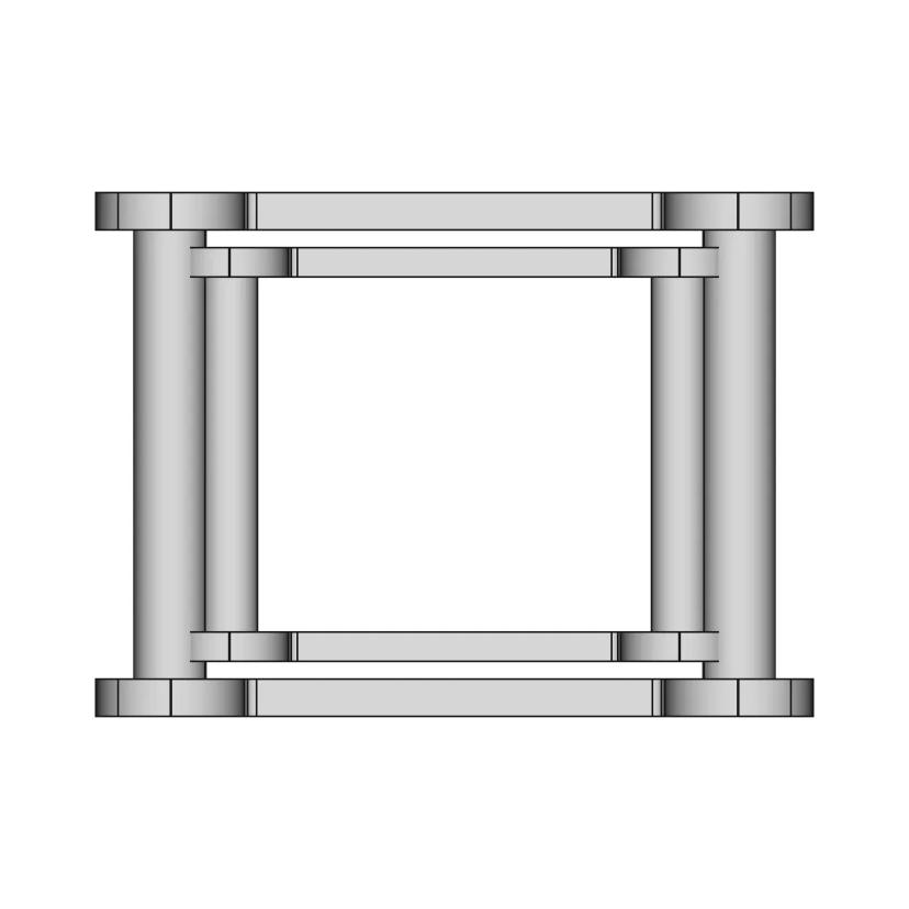 S30 180 Quick Coupler For Excavators. S30 180 Vastalevy. | 3D Engineering Design File