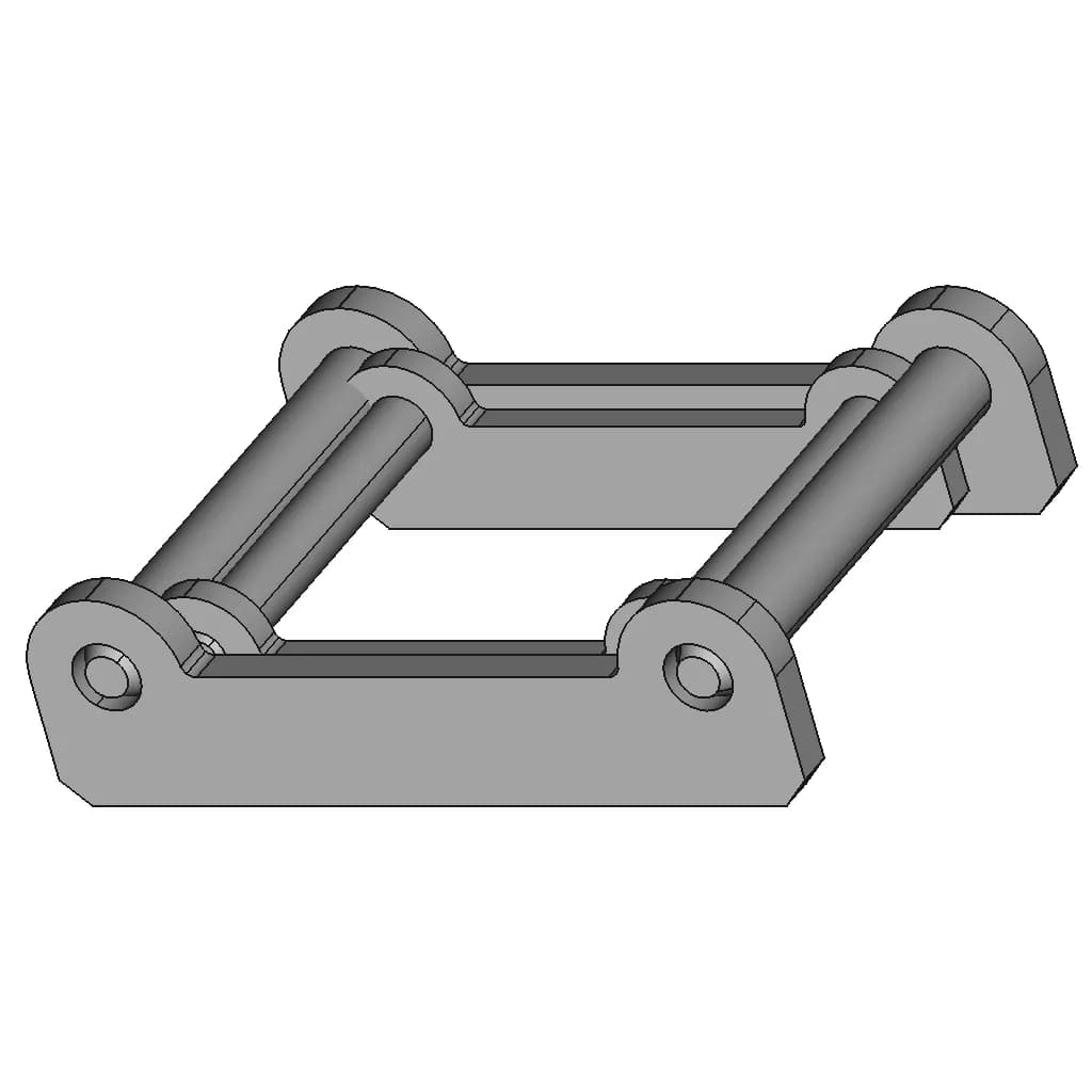 S30 180 Quick Coupler For Excavators. S30 180 Vastalevy. | 3D Engineering Design File_60_30_degree_snapshot
