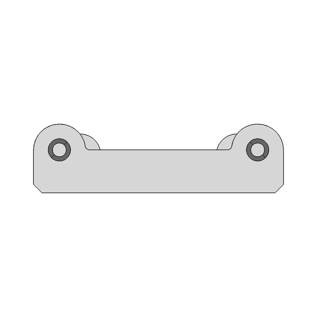 S30 180 Quick Coupler For Excavators. S30 180 Vastalevy. | 3D Engineering Design File_90_0_degree_snapshot