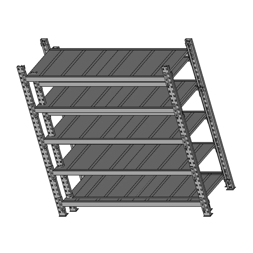 Rak Lemari - Downloadable CAD Representation_60_30_degree_snapshot