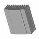 Fin / Sirip | High-Quality CAD Model_60_30_degree_snapshot