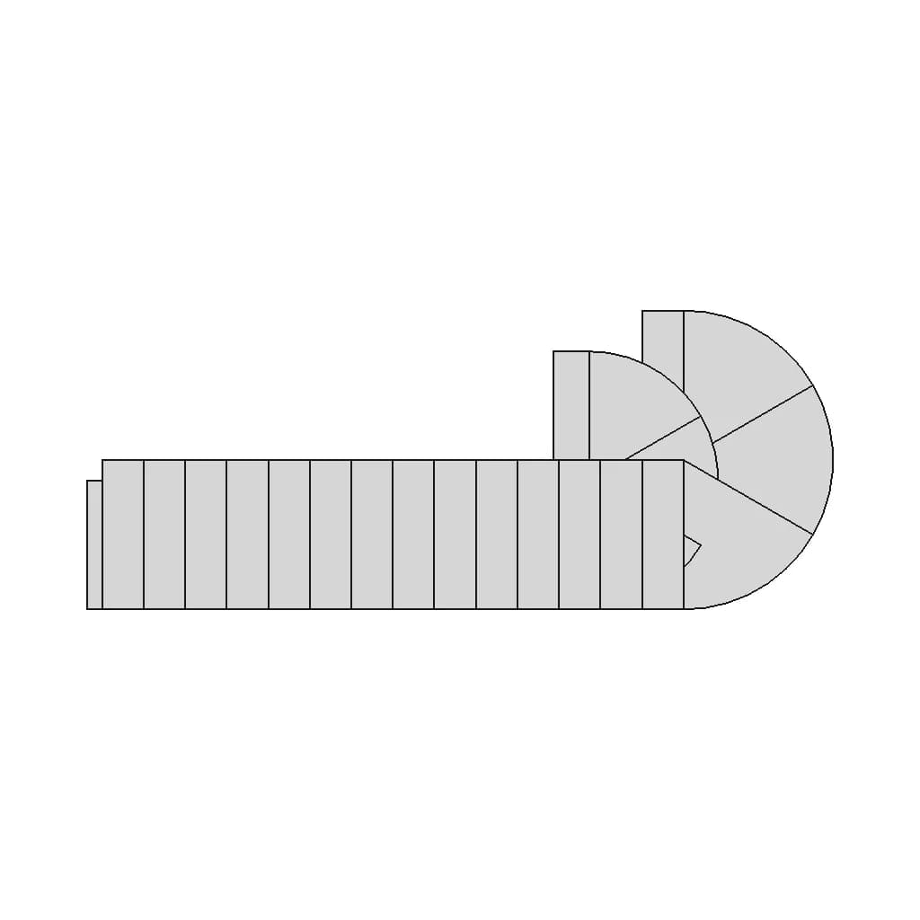 Stairs_One_Side_Only | 3D Engineering Design File_270_0_degree_snapshot