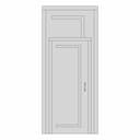 Rh_Door_3X7_Foot_Inside_House_Asm - Downloadable CAD Representation_0_0_degree_snapshot