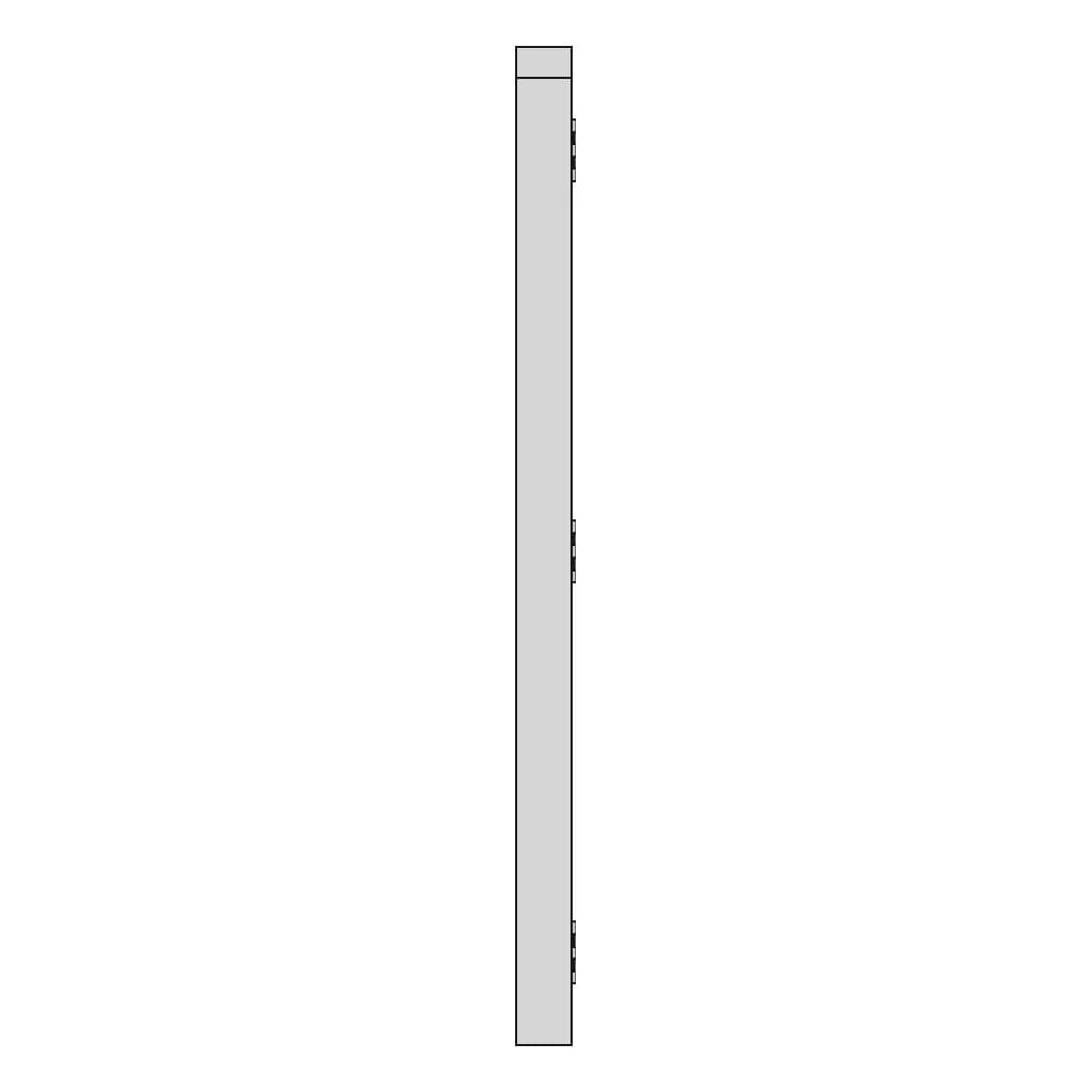 Rh_Door_3X7_Foot_Inside_House_Asm - Downloadable CAD Representation_0_90_degree_snapshot