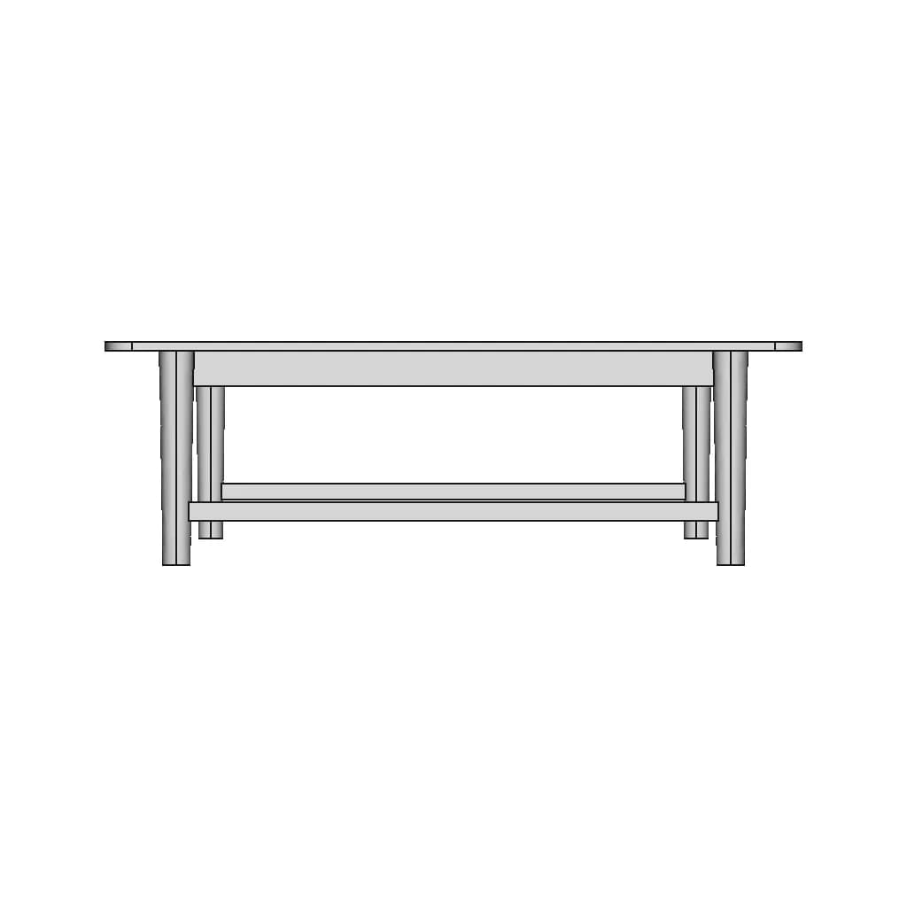 Queen_Size_Bed_60X78 | High-Quality CAD Model_0_90_degree_snapshot