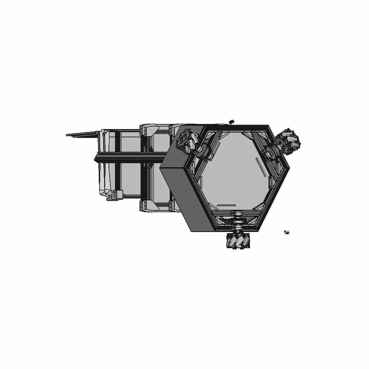 Service Robot Version 1 - Standard Mechanical Component