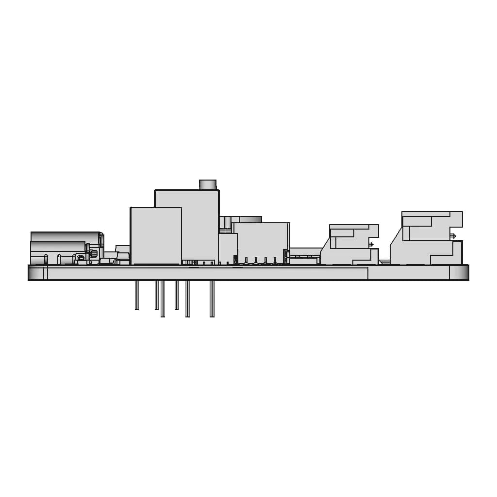 Unit Cargador De Batería Lipo Boost & I2C - Downloadable CAD Representation_90_0_degree_snapshot
