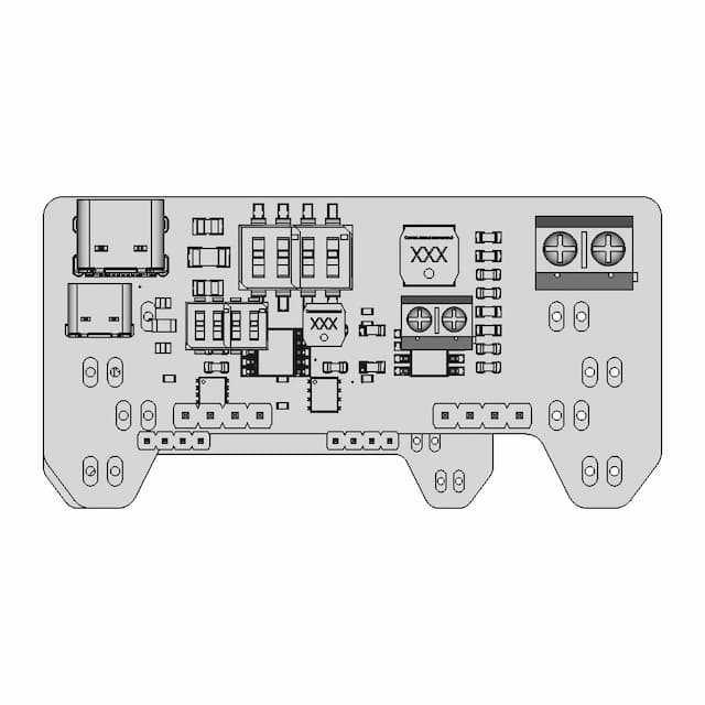 Fuente Para Protoboard Con Señuelo De Carga Unit - Standard Mechanical Component